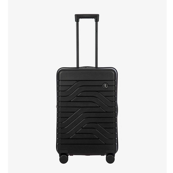Ulisse - Erweiterbarer Trolley 65cm in Schwarz