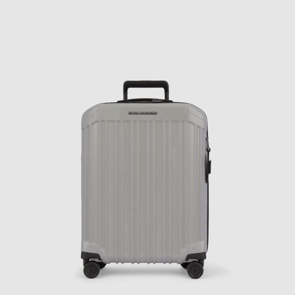 PQ-Light - Ultra Slim Kabinen-Hartschalentrolley Grau