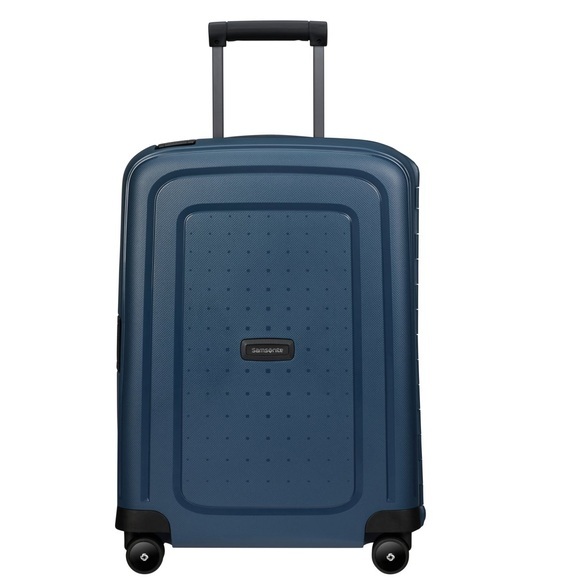 Samsonite - Koffer S'cure Eco Spinner 55 cm - Marinblau