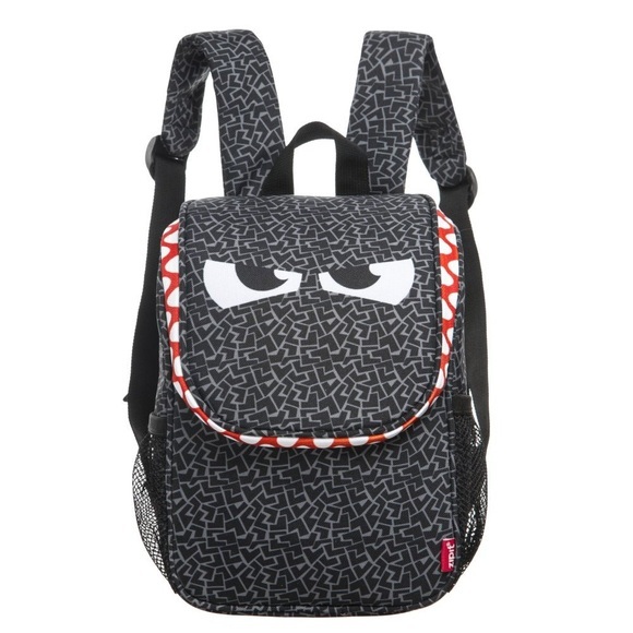 Wildlings Lunch Bag mit Riemen Schwarz