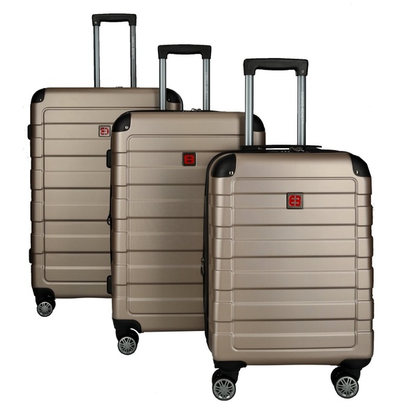 Rochester 3er Trolley Set Champagne