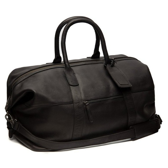Portsmouth - Reisetasche Leder, Schwarz