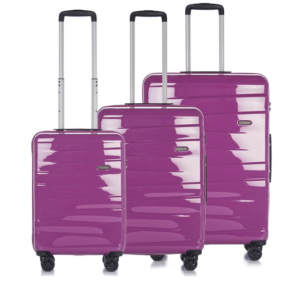 Vision - 3er Koffer Set in Dahlia Violet
