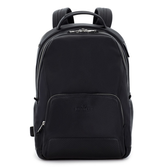 Nielsen - Lederrucksack, Schwarz