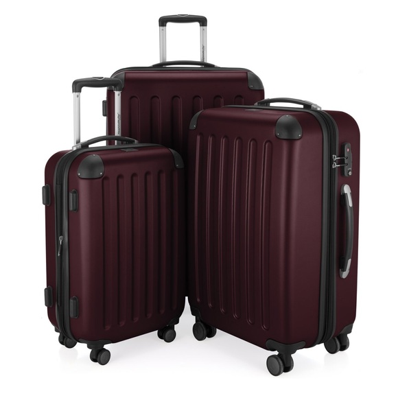 Spree - 3er Koffer-Set S/M/L mit TSA in Burgund