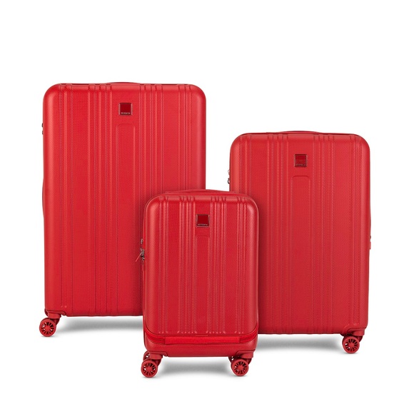 Nest 3er Koffer Set in Tango Red