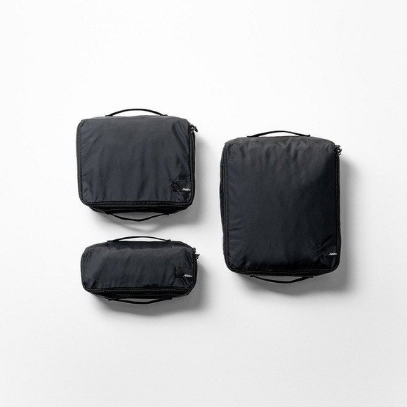 Packing Cube - 3-Pack, Schwarz