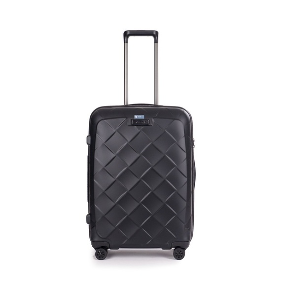 Leather & More - Hartschalen-Koffer M Schwarz