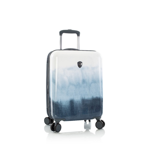 Heys Hartschalen-Trolley »Tie-Dye pink, 53 cm«, 4 Rollen, Hartschalen-Koffer Handgepäck-Koffer TSA Schloss Volumenerweiterung