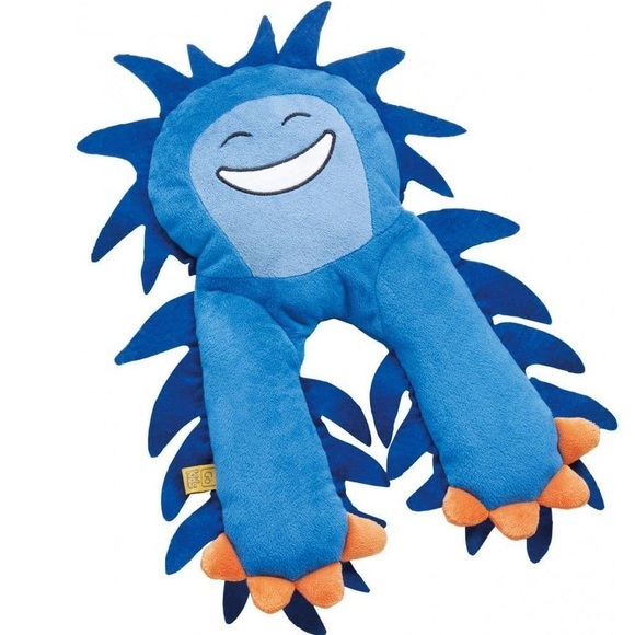 Go Travel Kinder Reisekissen - Monster in Blau