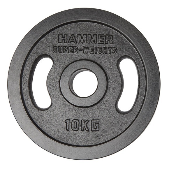 HAMMER Zubehör Hantelscheibe 50 mm 10 kg