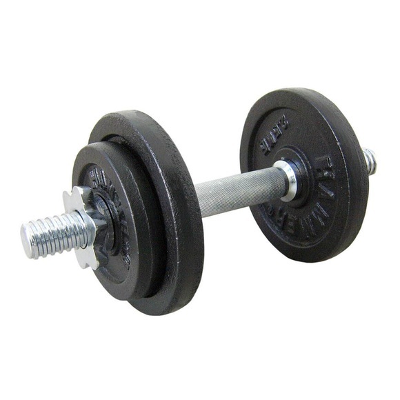 HAMMER Hantel-Set 10 kg Kurzhantel-Set, Eisen