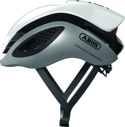 ABUS GameChanger Helm silber/weiß 2022 S | 51-55cm Rennvelohelme