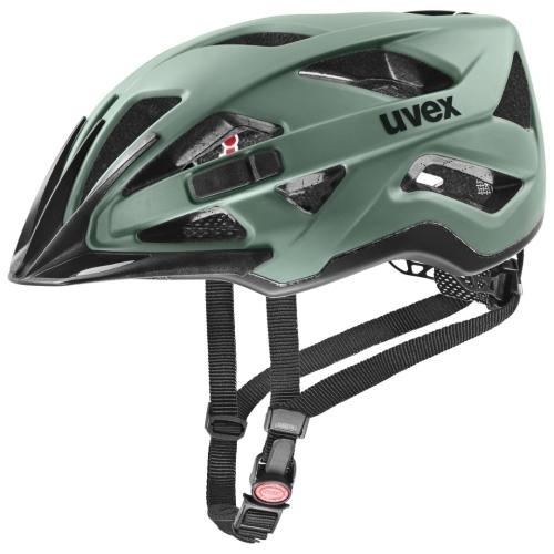 Uvex Active CC Velohelm - Moss Green-Black Mat
