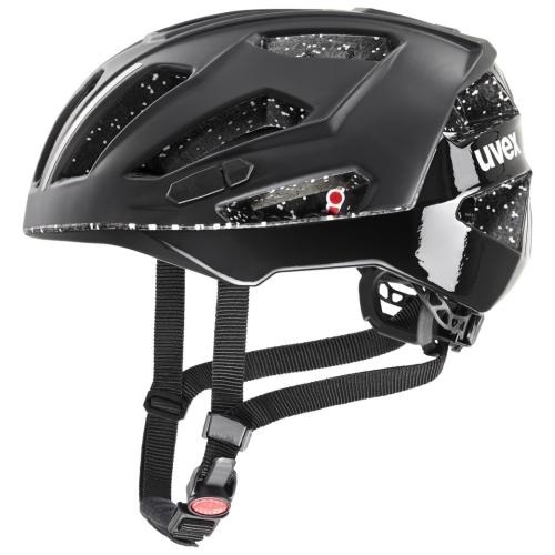 Uvex Gravel X Velohelm - Black-Skyfall Mat