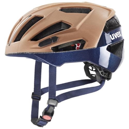 Uvex Gravel-x Velohelm hellbraun
