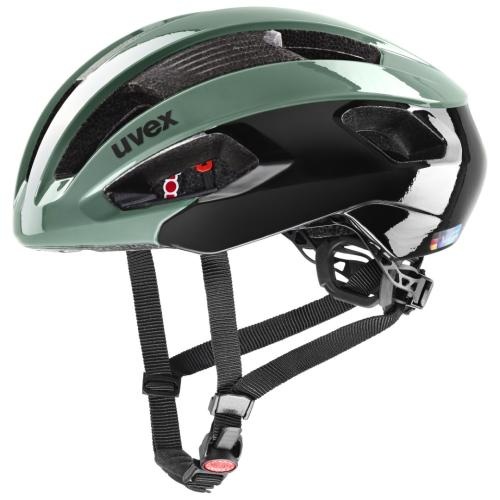 Uvex Rise Velohelm - Moss Green-Black