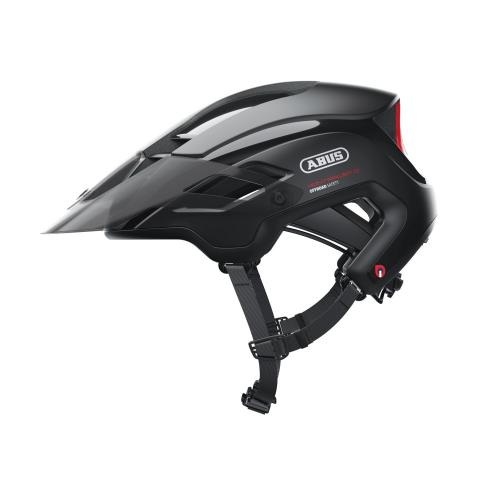Abus Montrailer Quin Velohelm schwarz
