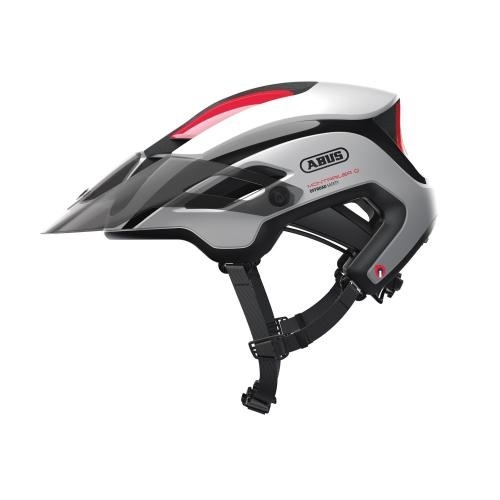 Abus Montrailer Quin Velohelm weiss