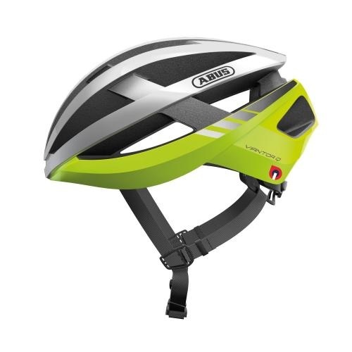 Abus Viantor Quin Velohelm neongelb