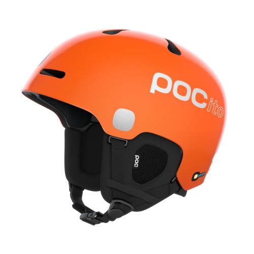 POCito Skihelm Fornix Spin - Fluorescent Orange