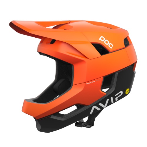 POC Otocon Race MIPS Helm orange/schwarz M | 55-58cm 2022