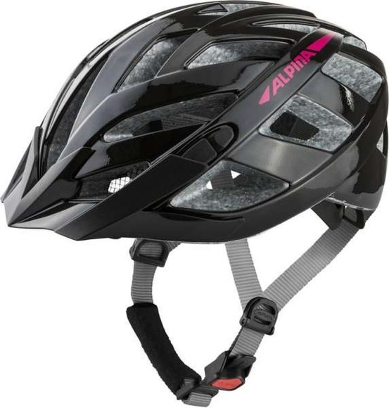 Alpina Panoma 2.0 Helm schwarz/pink 2022 56-59cm Trekking & City Helme