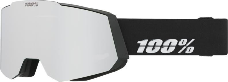 Snowcraft Hiper Goggle Black - Mirror Silver