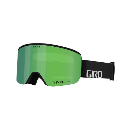 Giro Axis Vivid Goggle black wordmark vivid emerald S2/vivid infraS1