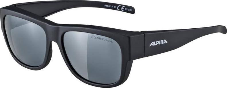 Alpina OVERVIEW II P Sportbrille - black matt black mirror