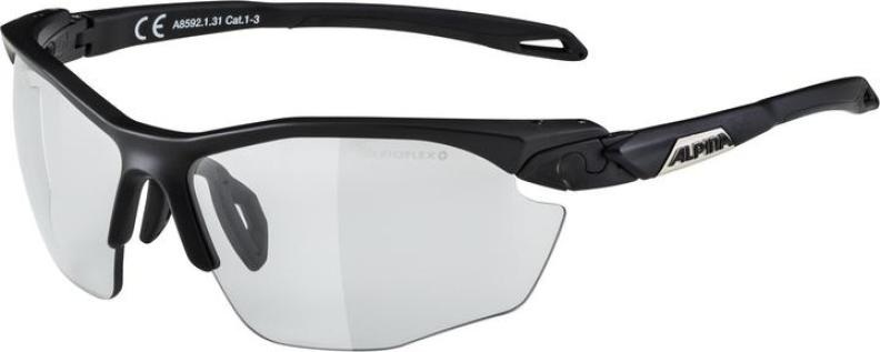 Alpina TWIST FIVE HR VL+ Sportbrille - black matt black