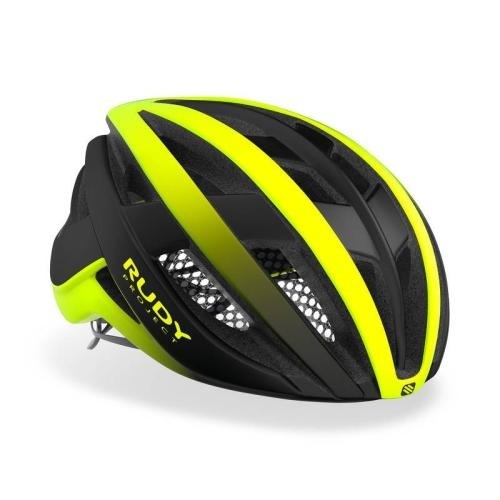 Rudy Project Venger Road Helm yellow fluo/black matte 2020 M | 55-59cm Rennvelohelme