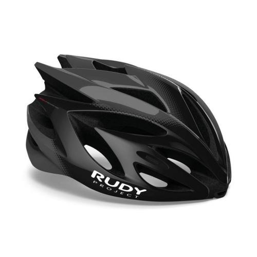Rudy Project Rush Helmet black/titanium shiny 2019 S | 51-55cm Rennvelohelme