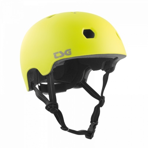 TSG Meta Solid Color Helm satin acid yellow 2020 S/M | 54-57cm Dirt & BMX Helme
