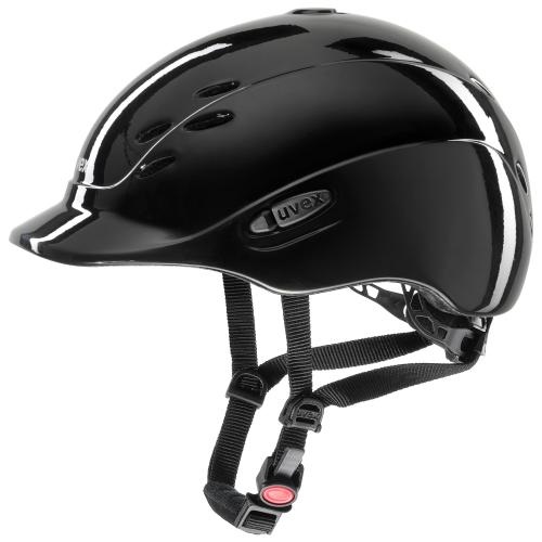 Uvex Onyxx Shiny Kinder Reithelm - black