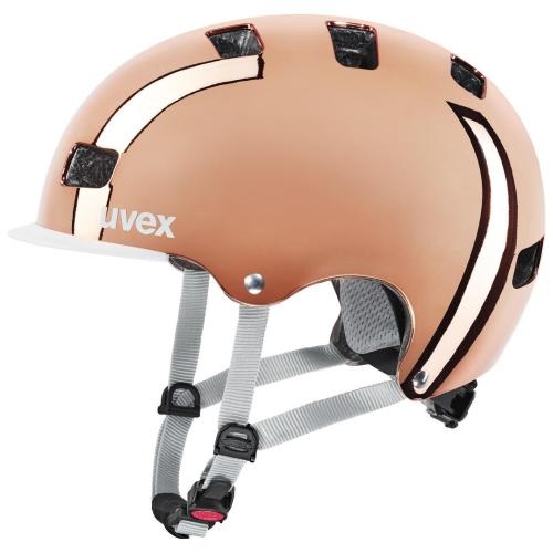 UVEX HLMT 5 Bike Pro Chrome Helm rot 2022 55-58cm Dirt & BMX Helme