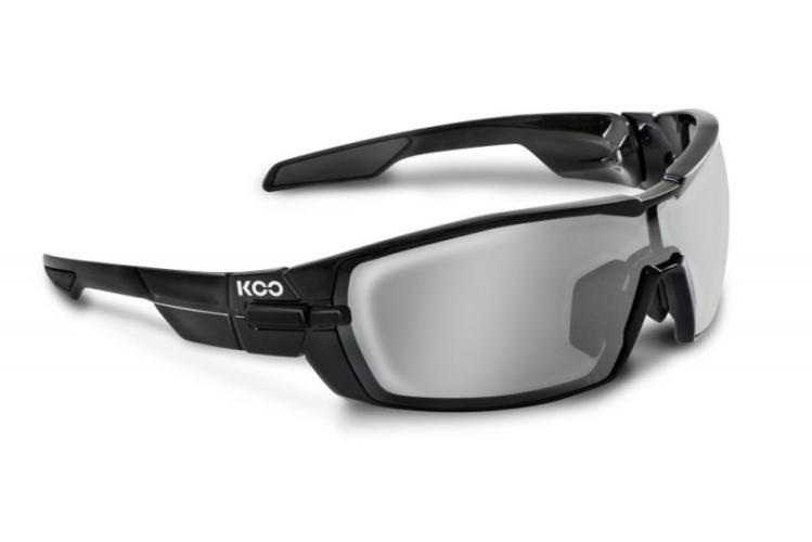 Koo Sportbrille Open - Black, Smoke Mirror