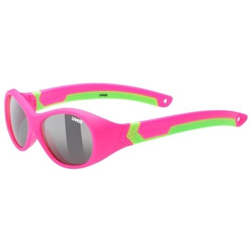 Uvex Kinder-Sonnenbrille SPORTSTYLE 510 in pink/smoke
