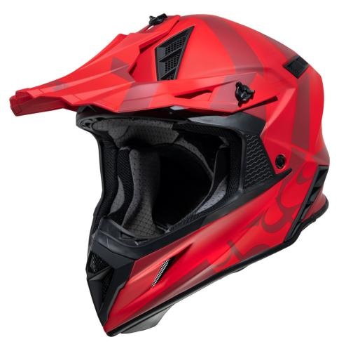 iXS 189 2.0 Motocrosshelm - rot matt