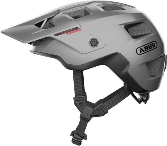 ABUS Velohelm MoDrop - Ti Silver (Grösse: M (54-58 cm))