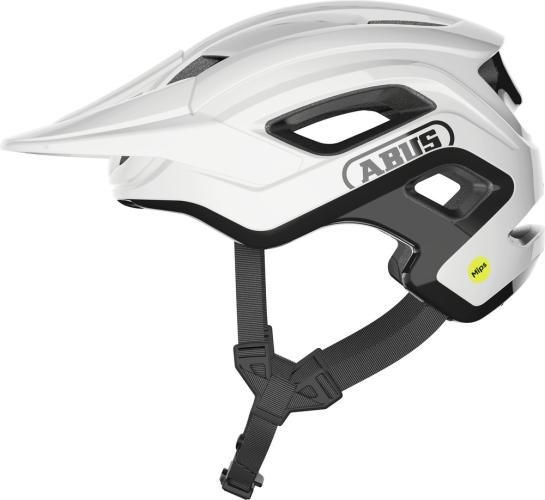 ABUS Velohelm Cliffhanger MIPS - Shiny White