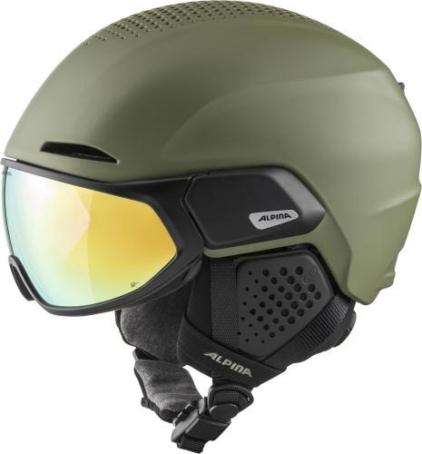 Alpina Alto Q-Lite Skihelm khaki
