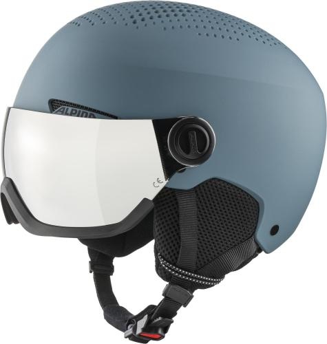 Alpina Alto Q-Lite Visier Skihelm - White Matt