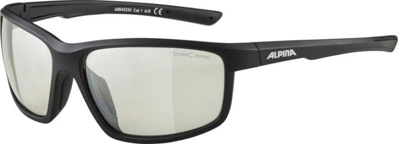 Alpina Defey Brille black matt/clear mirror 2020 Sonnenbrillen