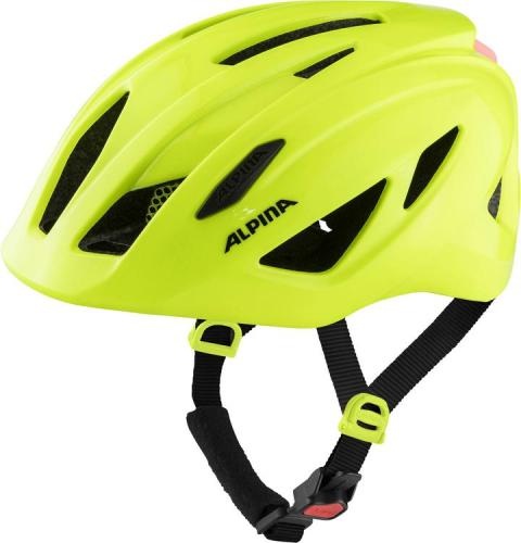 Alpina Pico Flash Kinder Velohelm - Be Visible Gloss