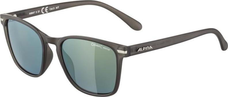 Alpina YEFE Sonnenbrillen - Grey Transparent Matt Mirror Gold