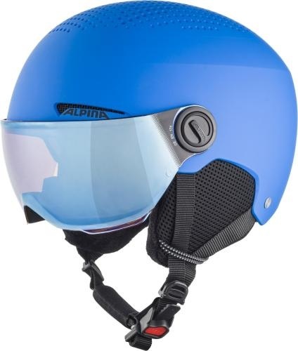 Alpina Zupo Visor Wintersport Helm blau