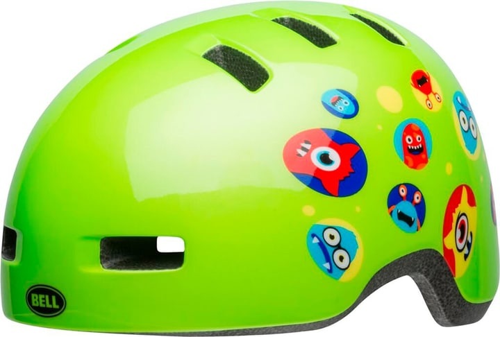 Bell Velohelm Kinder Lil Ripper green monsters