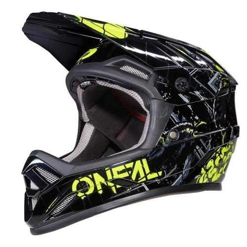O'Neal Backflip Helm schwarz/gelb 2022 XS | 53-54cm Downhill Helme