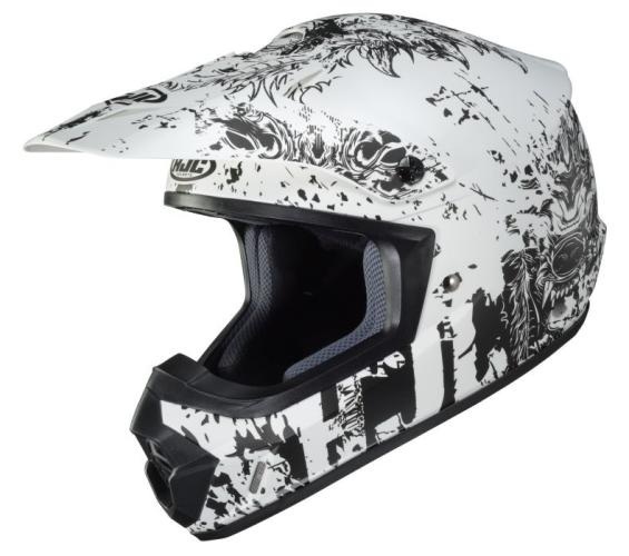 HJC CS-MX II Motocross Helm - CREEPER MC-10SF